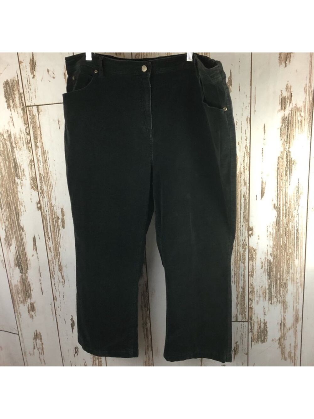Denim & Co. Velvet Pants, Size 2X.  In excellent condition!